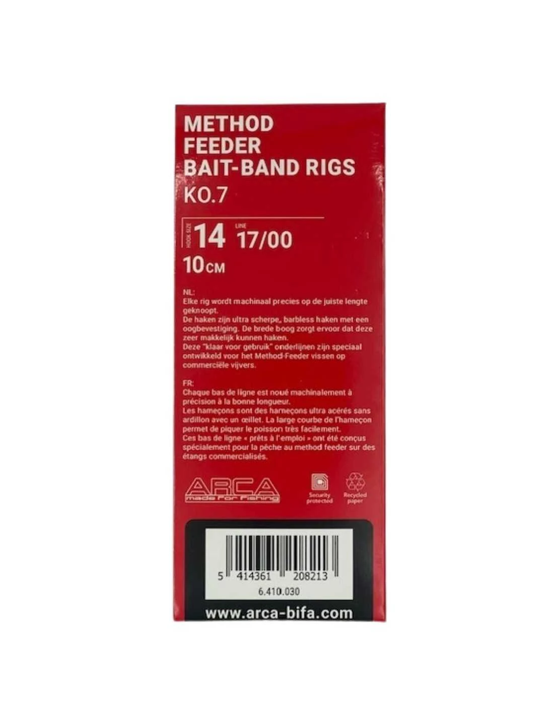 ARCA ONDERLIJNEN METHOD FEEDER BAIT-BAND RIG K07 BARBALESS 10CM ARCA 4 ARCA ONDERLIJNEN METHOD FEEDER BAIT-BAND RIG K07 BARBALESS 10CM ARCA - Image 2