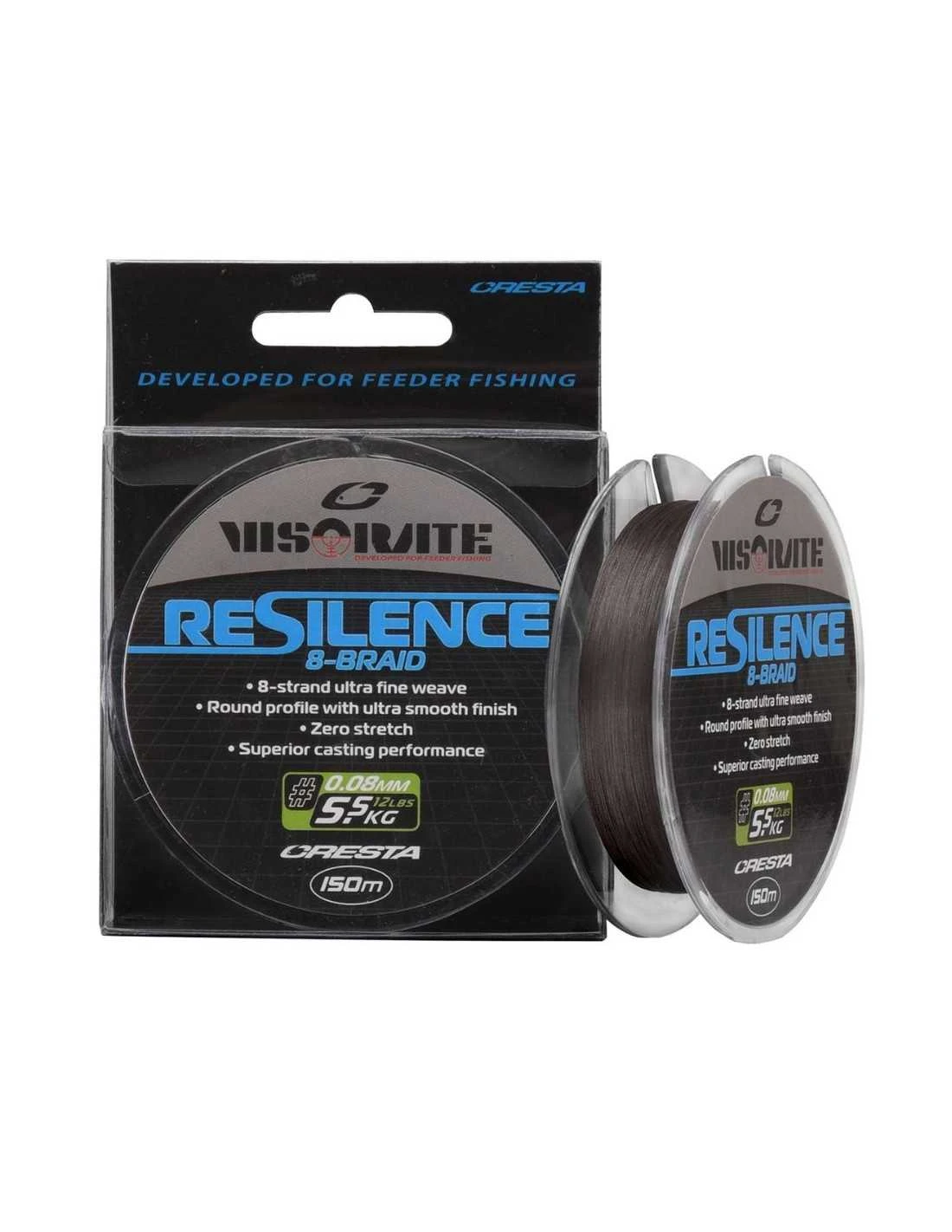 Fishing Gear Verkoop -Fishing Gear Verkoop cresta vislijn resilence 8 braid 150m cresta
