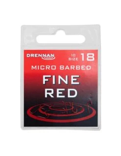 DRENNAN HAKEN FINE RED BARBED 10ST DRENNAN