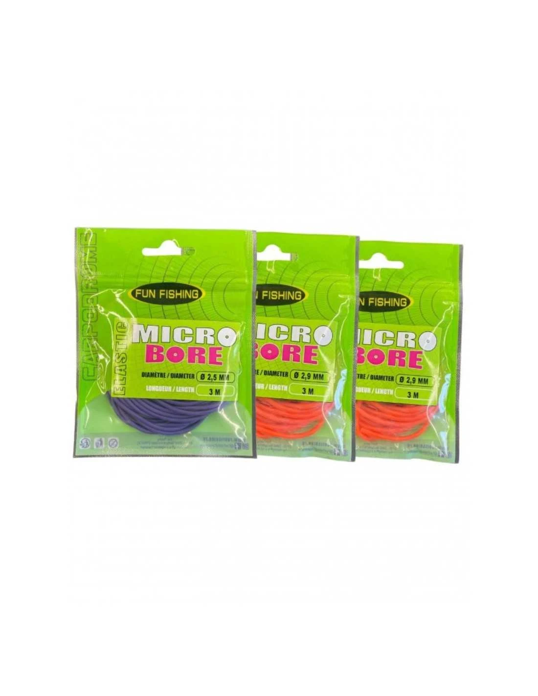 FUN FISHING ELASTIEK MICRO BORE 3M FUN FISHING 3 FUN FISHING ELASTIEK MICRO BORE 3M FUN FISHING