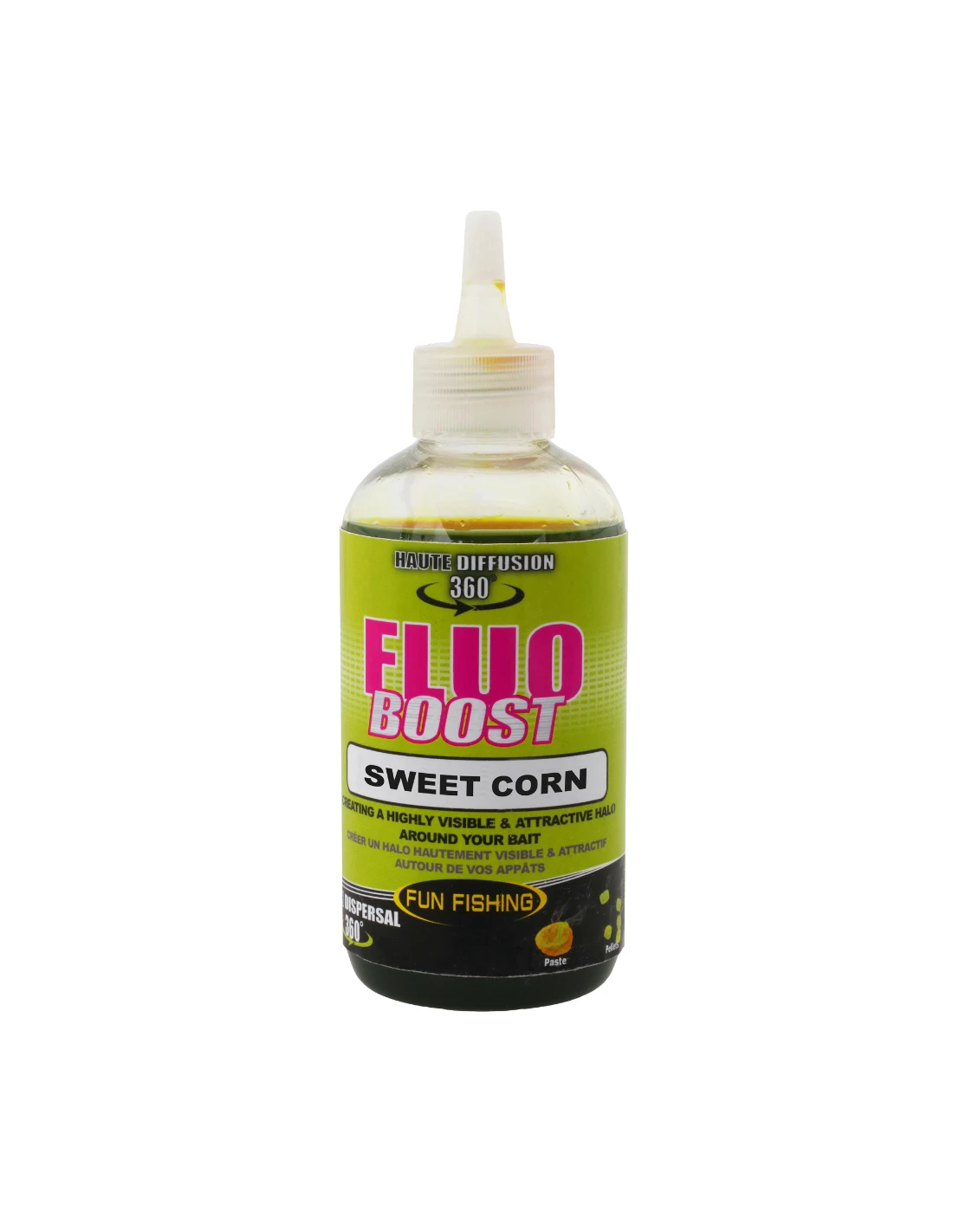 FUN FISHING LIQUID FLUO BOOST SWEET CORN 185ML FUN FISHING 3 FUN FISHING LIQUID FLUO BOOST SWEET CORN 185ML FUN FISHING
