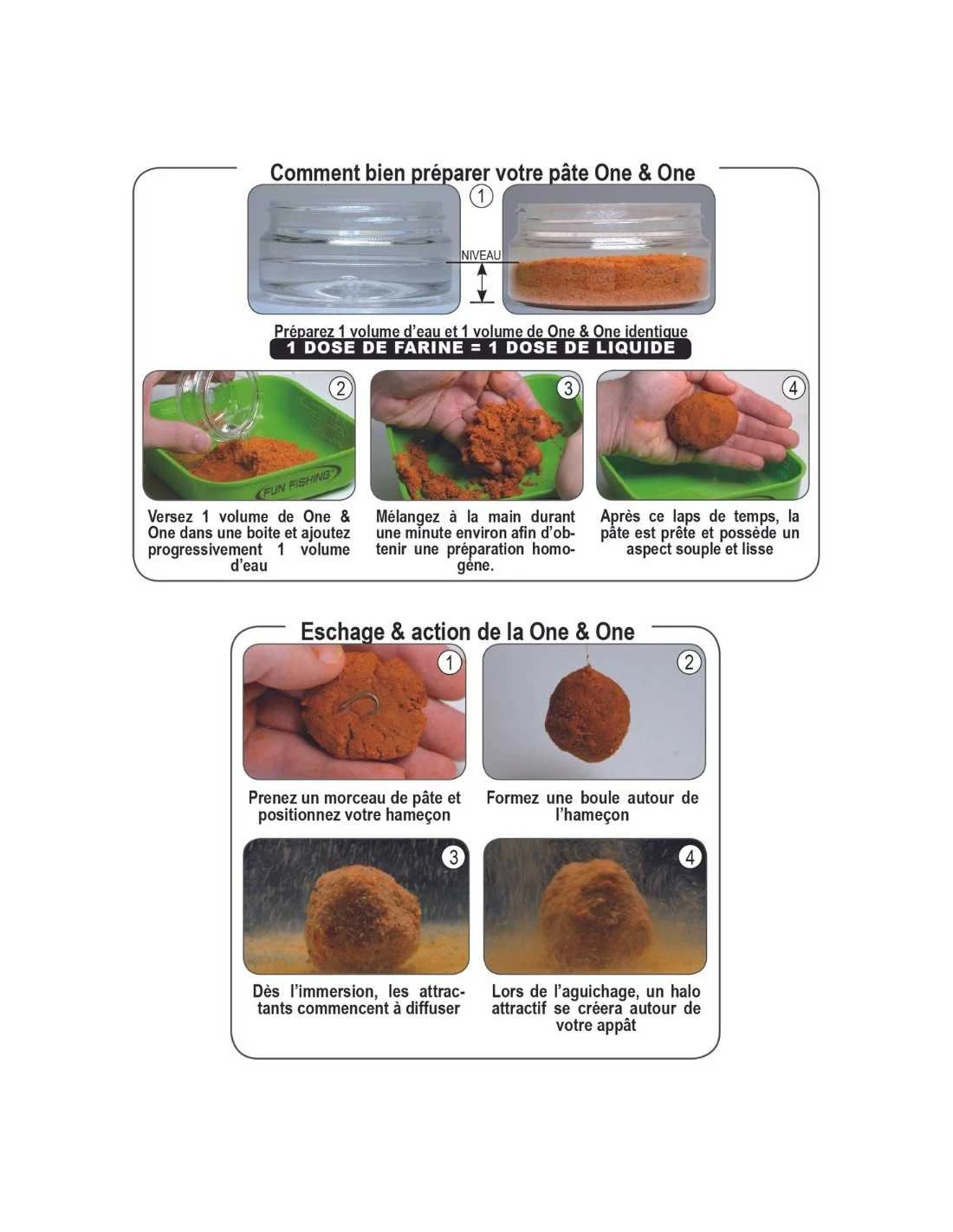 FUN FISHING PASTE ONE & ONE MAGGOT & FISHMEAL 500GR FUN FISHING 4 FUN FISHING PASTE ONE & ONE MAGGOT & FISHMEAL 500GR FUN FISHING - Image 2