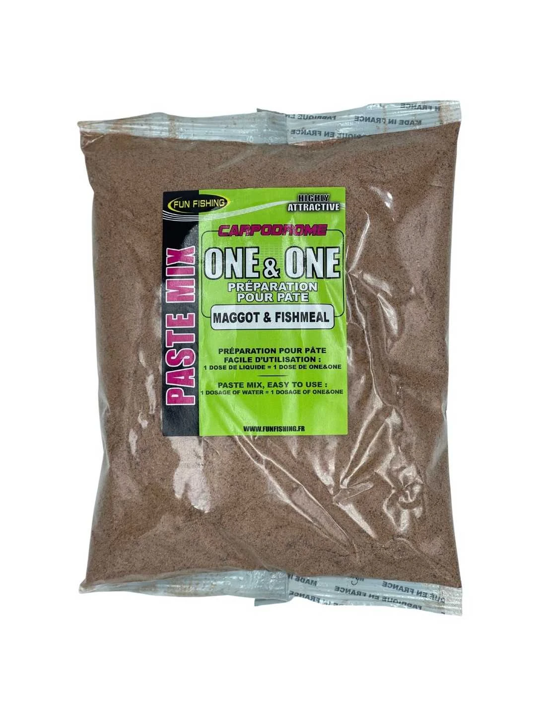 FUN FISHING PASTE ONE & ONE MAGGOT & FISHMEAL 500GR FUN FISHING 3 FUN FISHING PASTE ONE & ONE MAGGOT & FISHMEAL 500GR FUN FISHING