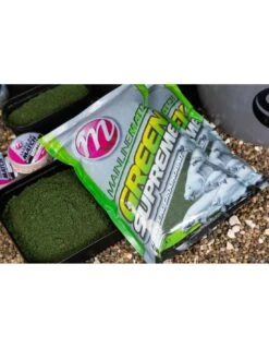 MAINLINE LOKAAS GREEN SUPREME FISHMEAL 1KG -Fishing Gear Verkoop mainline lokaas ground expander pellet fine 1kg 1