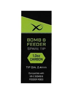 MATRIX FEEDER TOP ETHOS XRC 2,40MM TIP CARBON 1.00OZ RED MATRIX