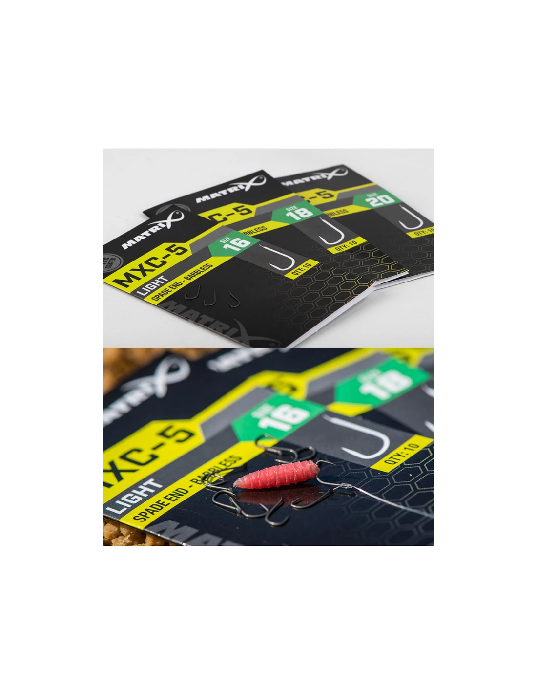 MATRIX HAKEN MXC-5 HOOKS LIGHT SPADE END - BARBLESS 5 MATRIX HAKEN MXC-5 HOOKS LIGHT SPADE END - BARBLESS - Image 3