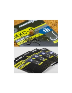 MATRIX HAKEN MXC-6 HOOKS MEDIUM EYED - BARBLESS -Fishing Gear Verkoop matrix haken mxc 6 hooks medium eyed barbless 2