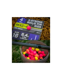 MATRIX ONDERLIJN MXC-4 X-STRONG BOILIE PIN RIGS 4"/10CM -Fishing Gear Verkoop matrix onderlijn mxc 4 x strong boilie pin rigs 410cm 3