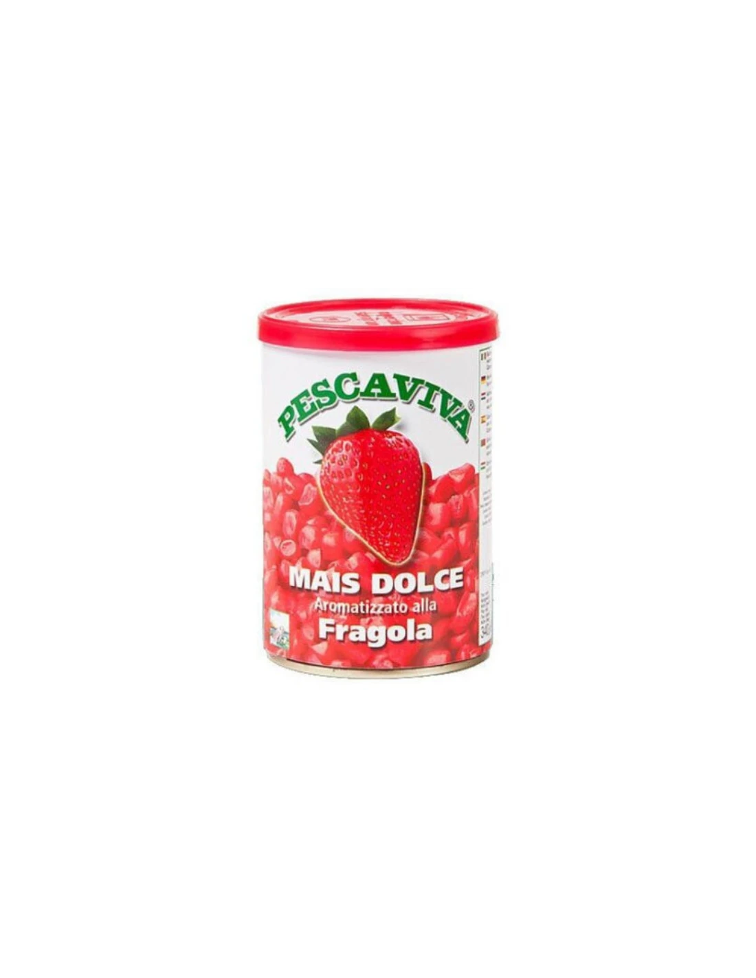 PESCAVIVA MAIS - STAWBERRY / AARDBEI 340GR 3 PESCAVIVA MAIS - STAWBERRY / AARDBEI 340GR