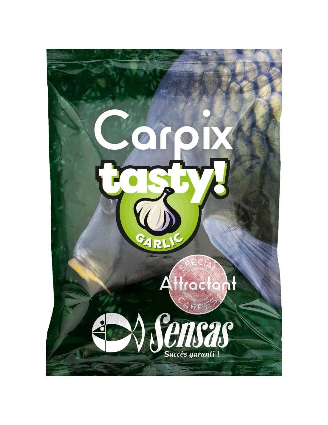 SENSAS ADDITIEVEN CARPIX TASTY GARLIC 300G SENSAS 3 SENSAS ADDITIEVEN CARPIX TASTY GARLIC 300G SENSAS