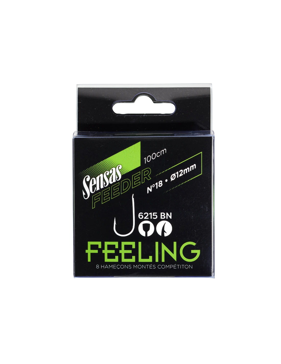 SENSAS FEEDER ONDERLIJN GEMONTEERD 6215 BN 100CM 3 SENSAS FEEDER ONDERLIJN GEMONTEERD 6215 BN 100CM