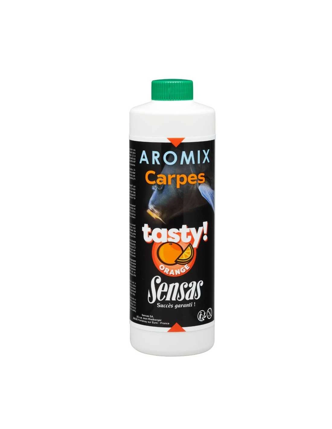 SENSAS LIQUIDE AROMIX CARP TASTY ORANGE 500ML SENSAS 3 SENSAS LIQUIDE AROMIX CARP TASTY ORANGE 500ML SENSAS