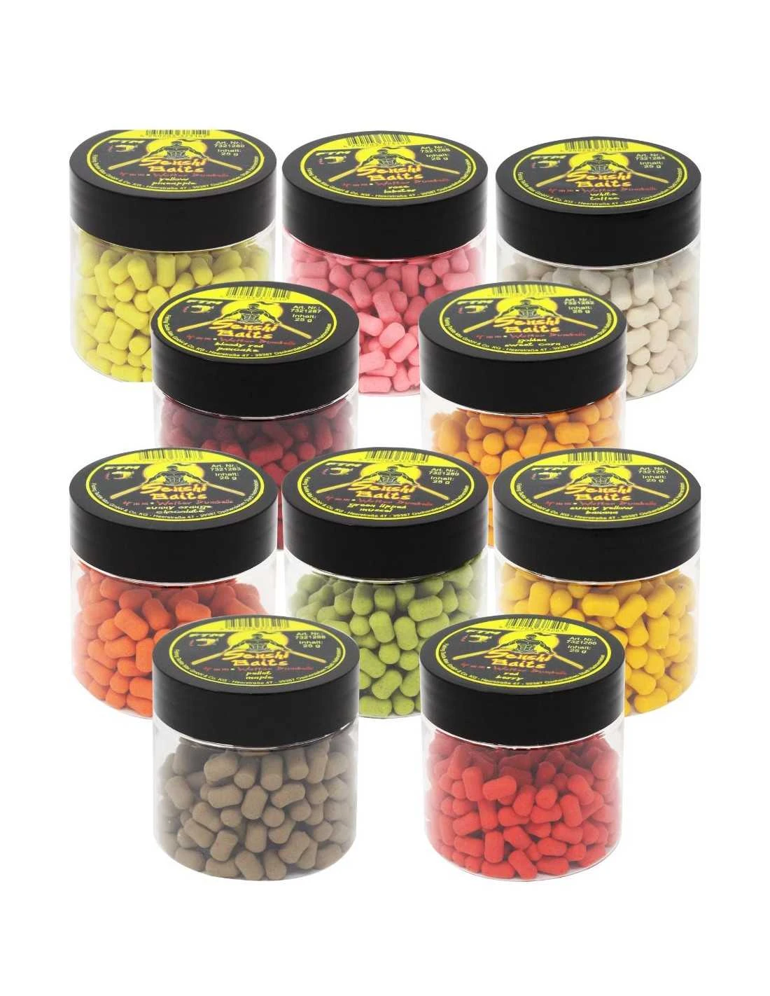 SENSHI BAITS DUMBELLS RED BERRY 25GR SENSHI BAITS 5 SENSHI BAITS DUMBELLS RED BERRY 25GR SENSHI BAITS - Image 3