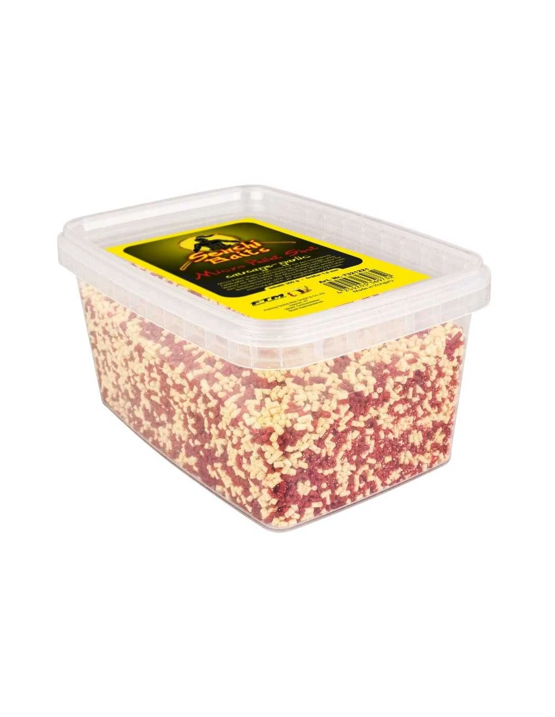 SENSHI BAITS MICRO PELLET SHOTS SAUSAGE GARLIC 1,5MM 300GR SENSHI BAITS 3 SENSHI BAITS MICRO PELLET SHOTS SAUSAGE GARLIC 1,5MM 300GR SENSHI BAITS